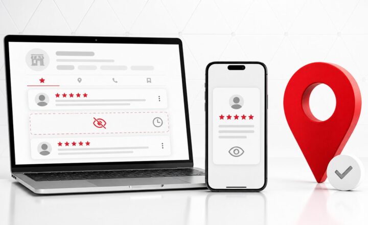 Dlaczego nie widać opinii Google – niewidoczna recenzja w wizytówce firmy